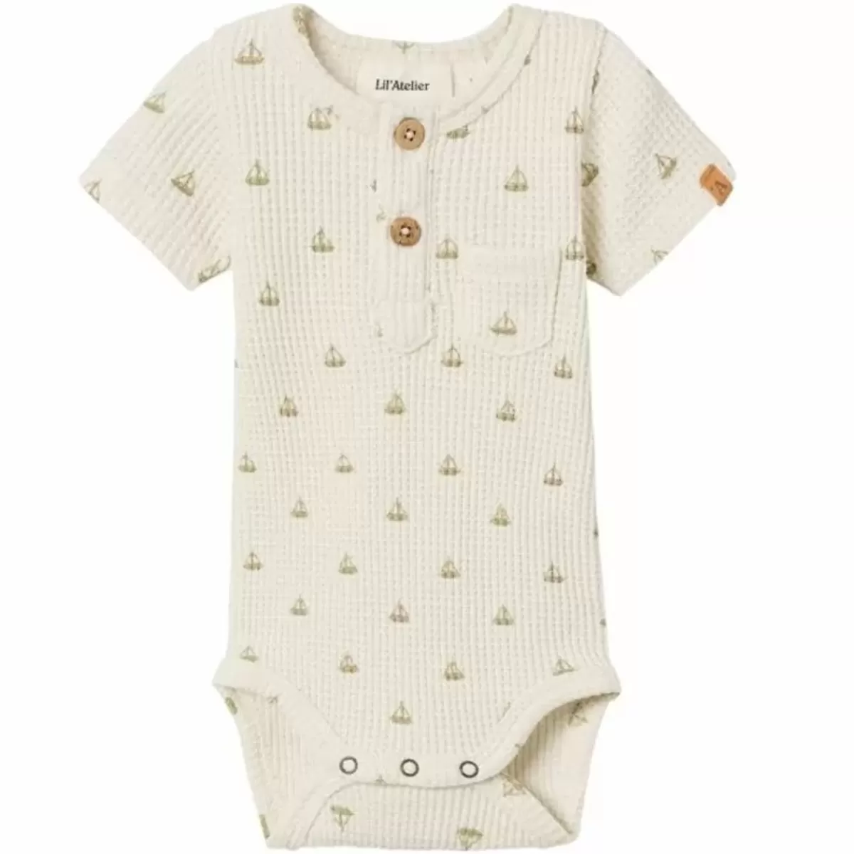 Rompers & Boxpakjes-Lil' Atelier Bestel Lil' Atelier Romper Frede Turtledove Vandaag Voor Schattige Outfits!