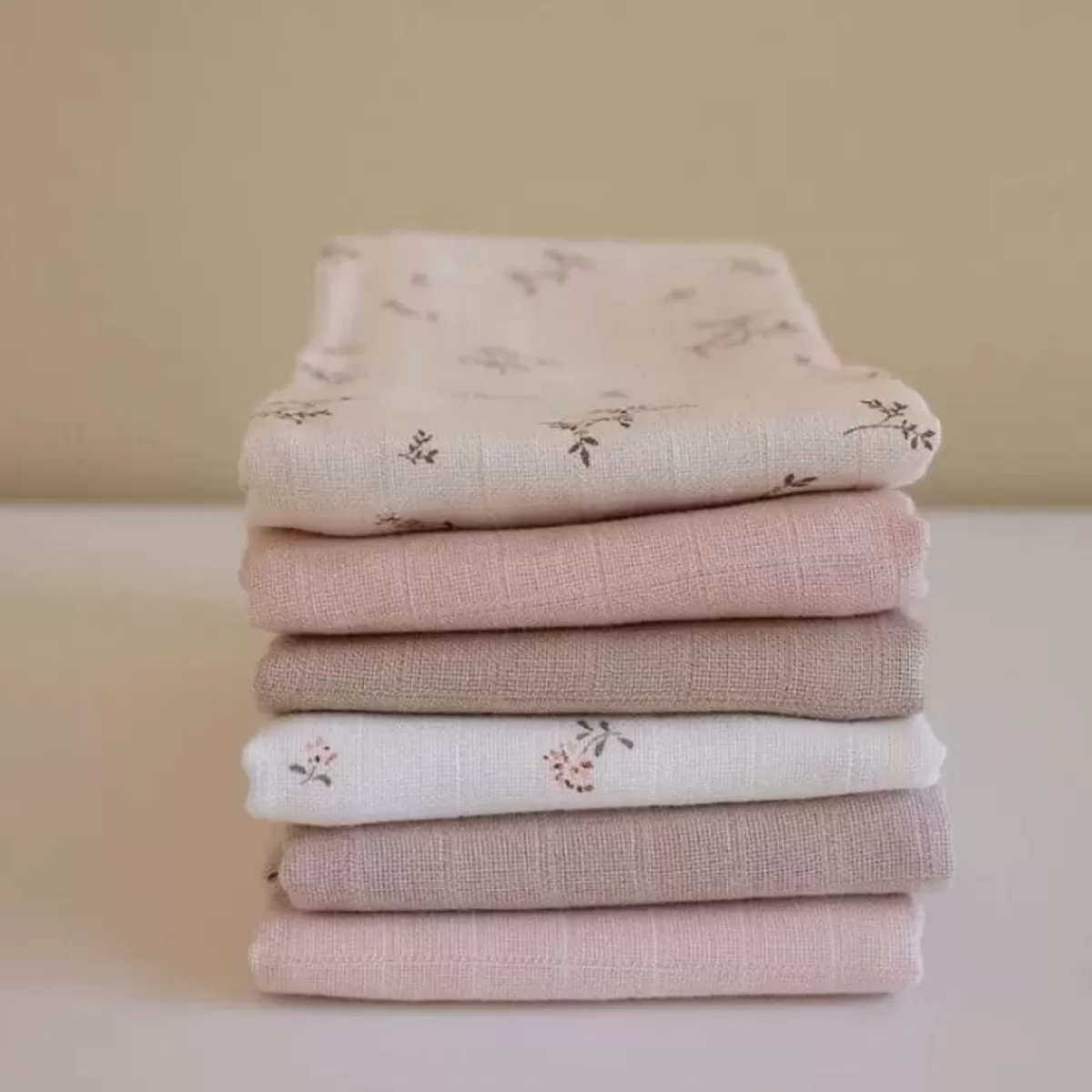 Hydrofiele Doeken-CamCam Copenhagen Bestel Nu Cam Cam Hydrofiele Doeken Ashley/Coral/Latte (3St) Online