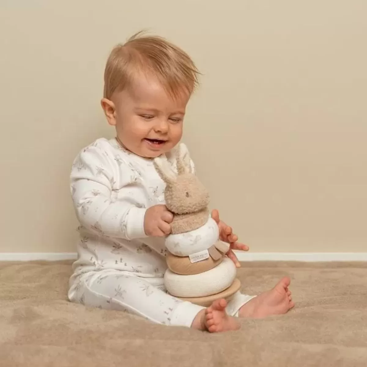 Babyspeelgoed-Little Dutch Bestel Nu De Tuimelstapelaar Baby Bunny Voor Eindeloos Speelplezier!