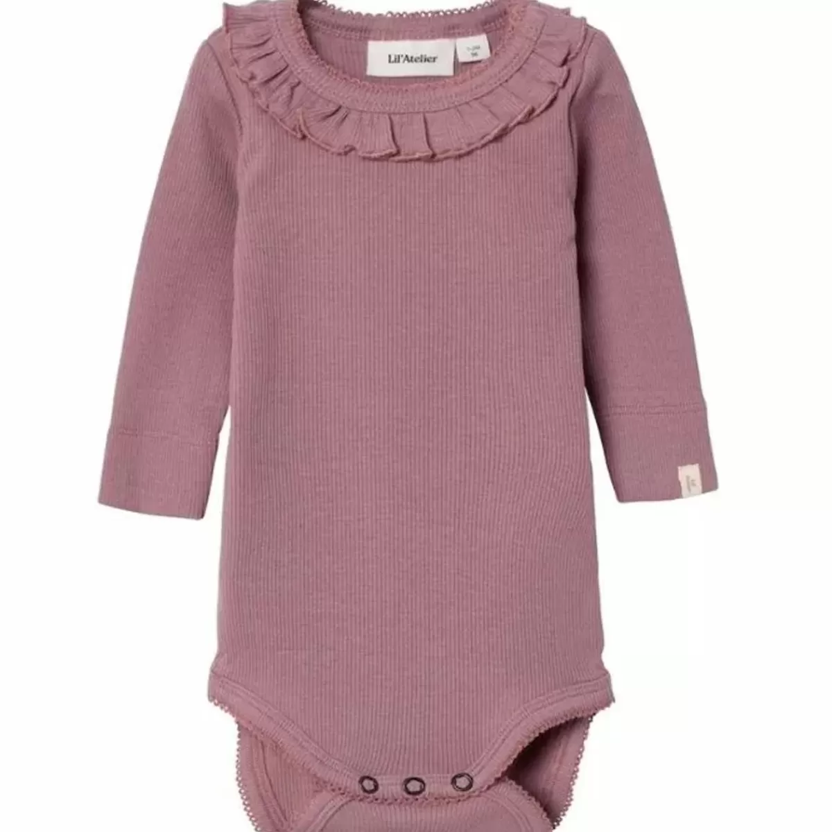 Rompers & Boxpakjes-Lil' Atelier Bestel Nu De Schattige Lil' Atelier Romper Dia In Turtledove Kleur