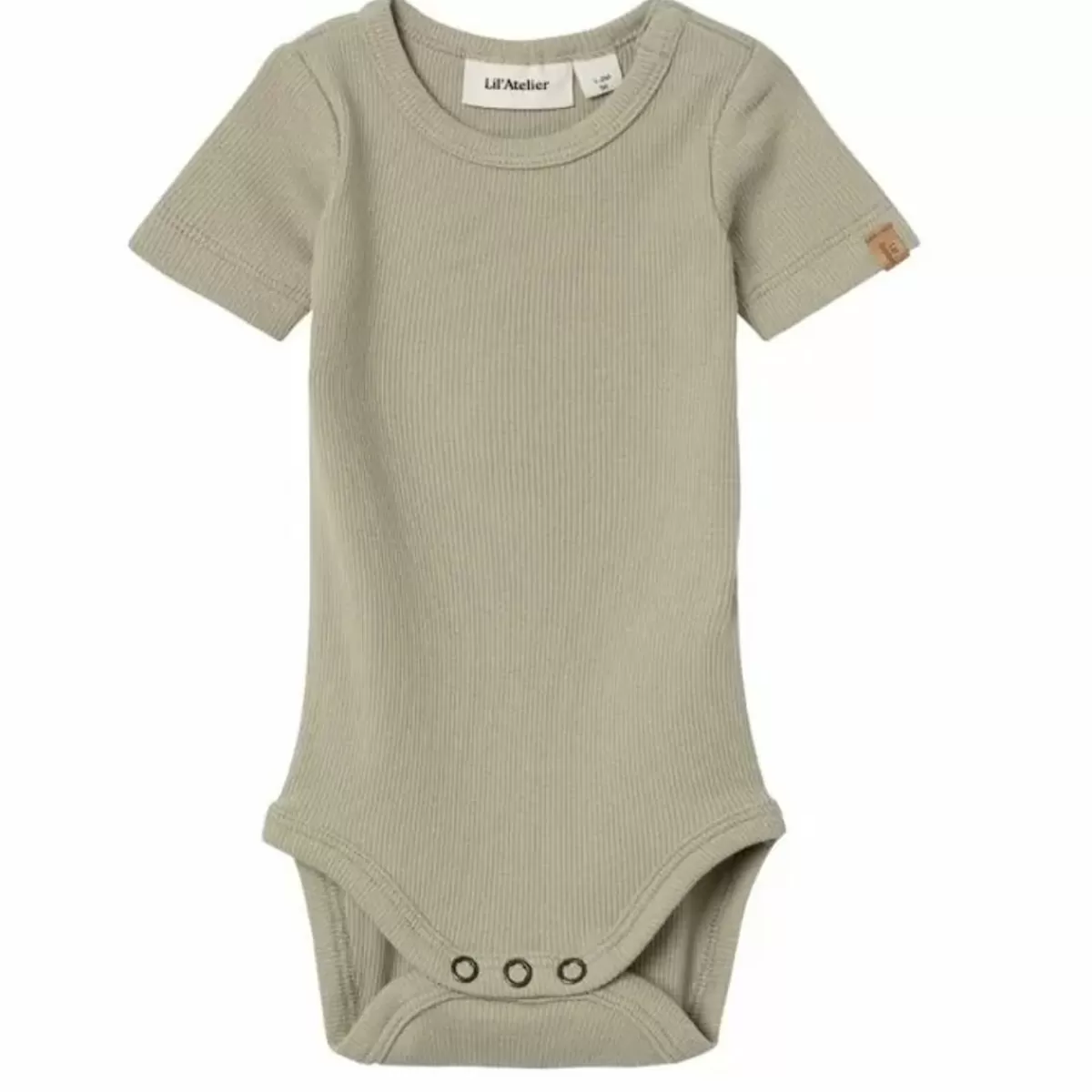 Rompers & Boxpakjes-Lil' Atelier Bestel Nu Lil' Atelier Romper Fan Moss Gray - Ideaal Voor Elke Gelegenheid