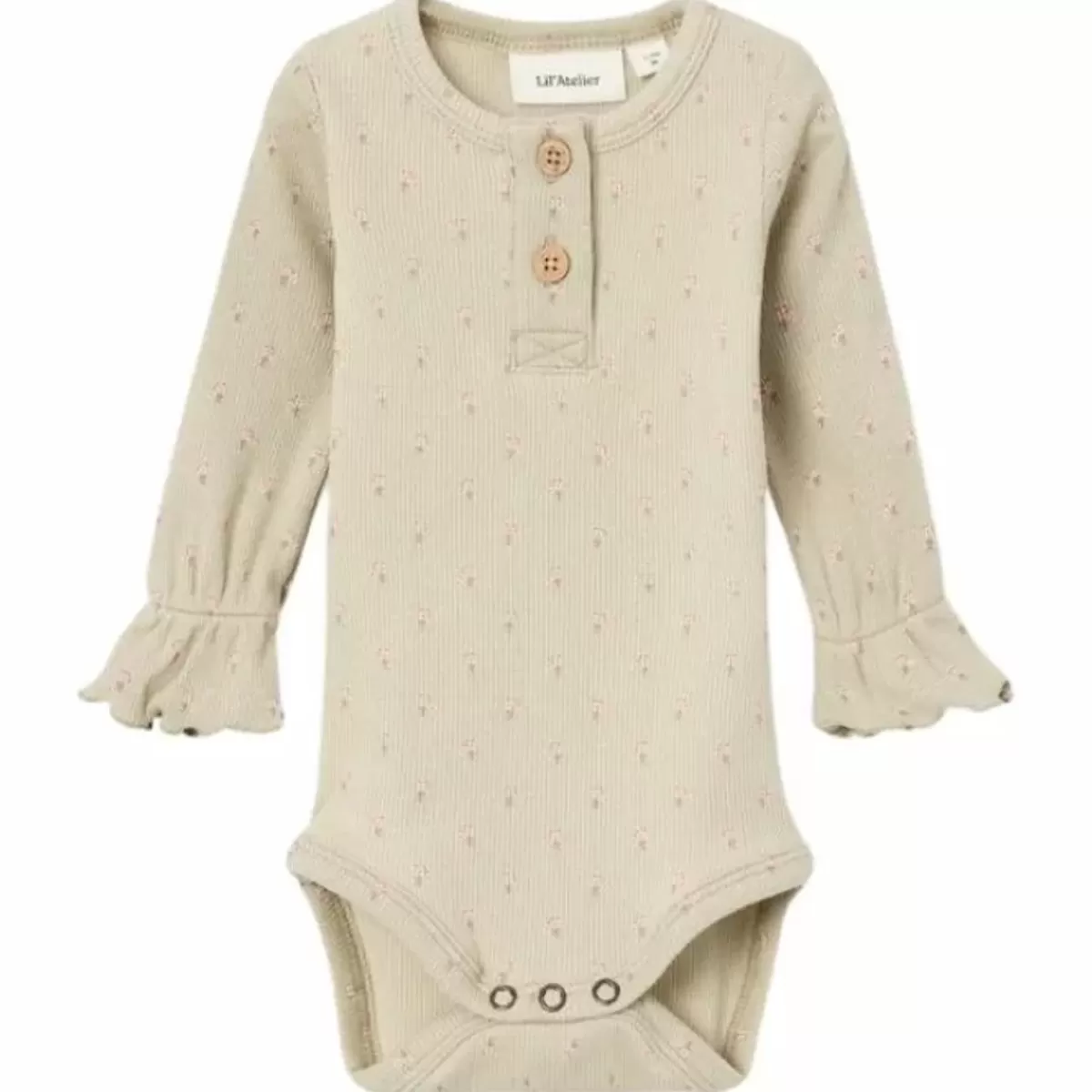 Rompers & Boxpakjes-Lil' Atelier Bestel Nu Lil' Atelier Romper Fia Moss Gray - Ideaal Voor Elke Gelegenheid