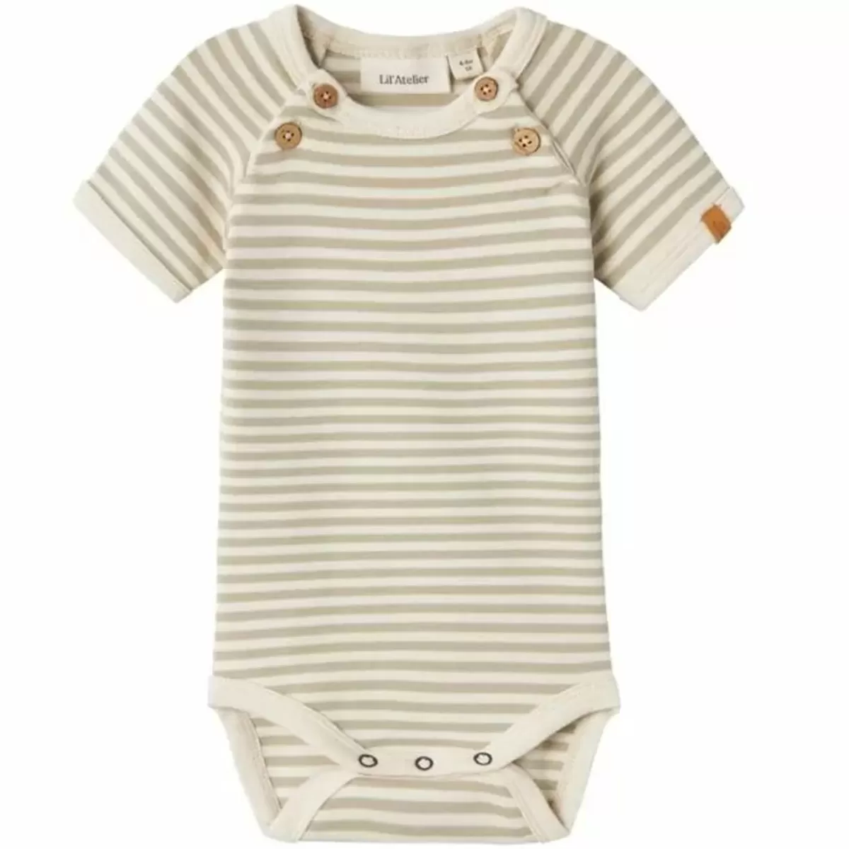 Rompers & Boxpakjes-Lil' Atelier Bestel Nu Lil' Atelier Romper Fon Moss Gray - Ideaal Voor Elke Gelegenheid