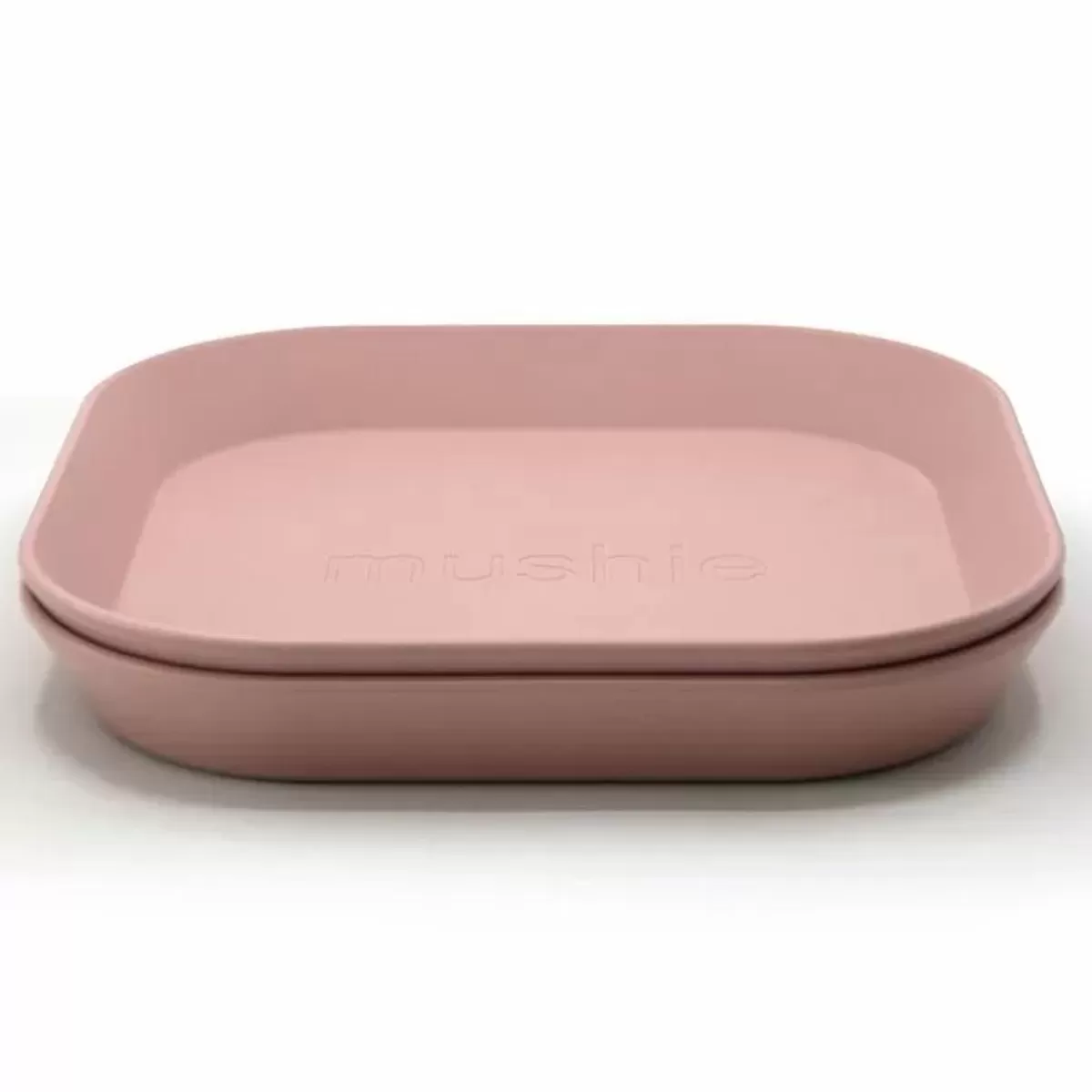 Kinderbordjes-Mushie Borden Vierkant Blush (2St)