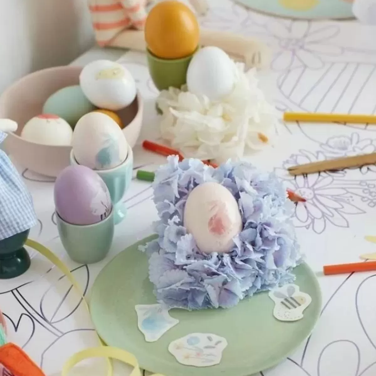 Pasen-Meri Meri Decoratie Stickers Paaseieren Spring Bunny