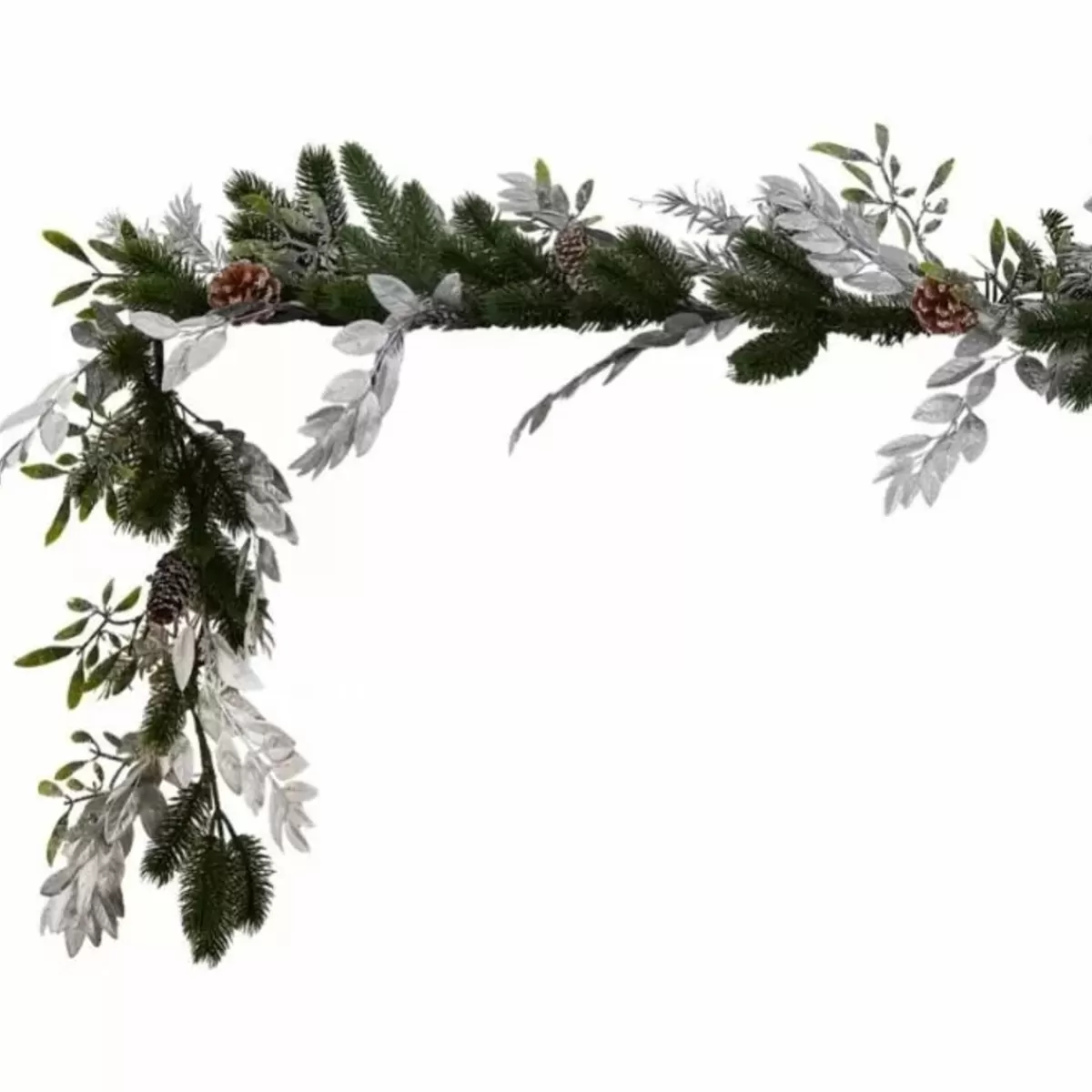 Kerst-Ginger Ray Decoratieslinger Takken Zilver Season For Silver