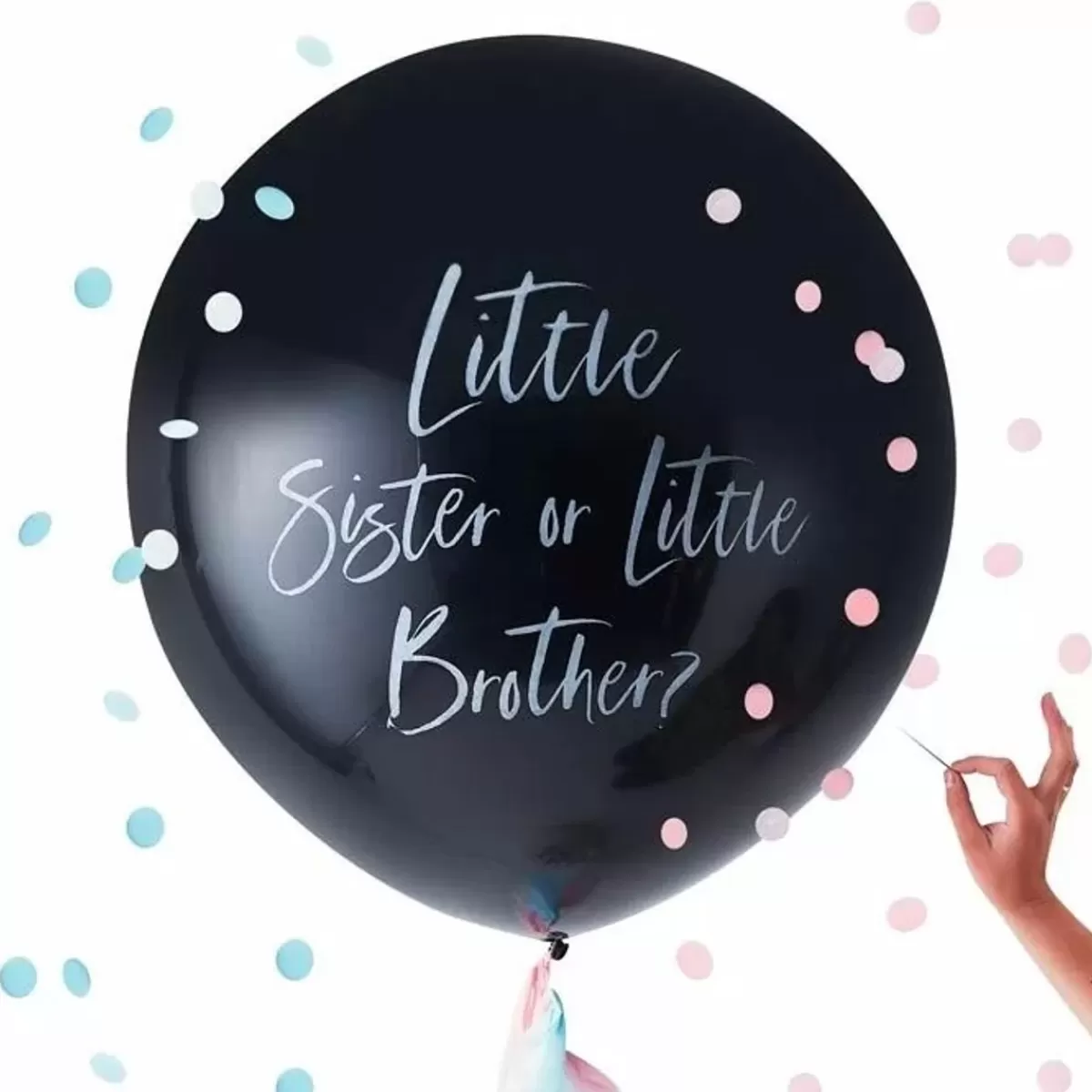 Twinkle Twinkle-Ginger Ray Gender Reveal Ballon Brother Or Sister Twinkle