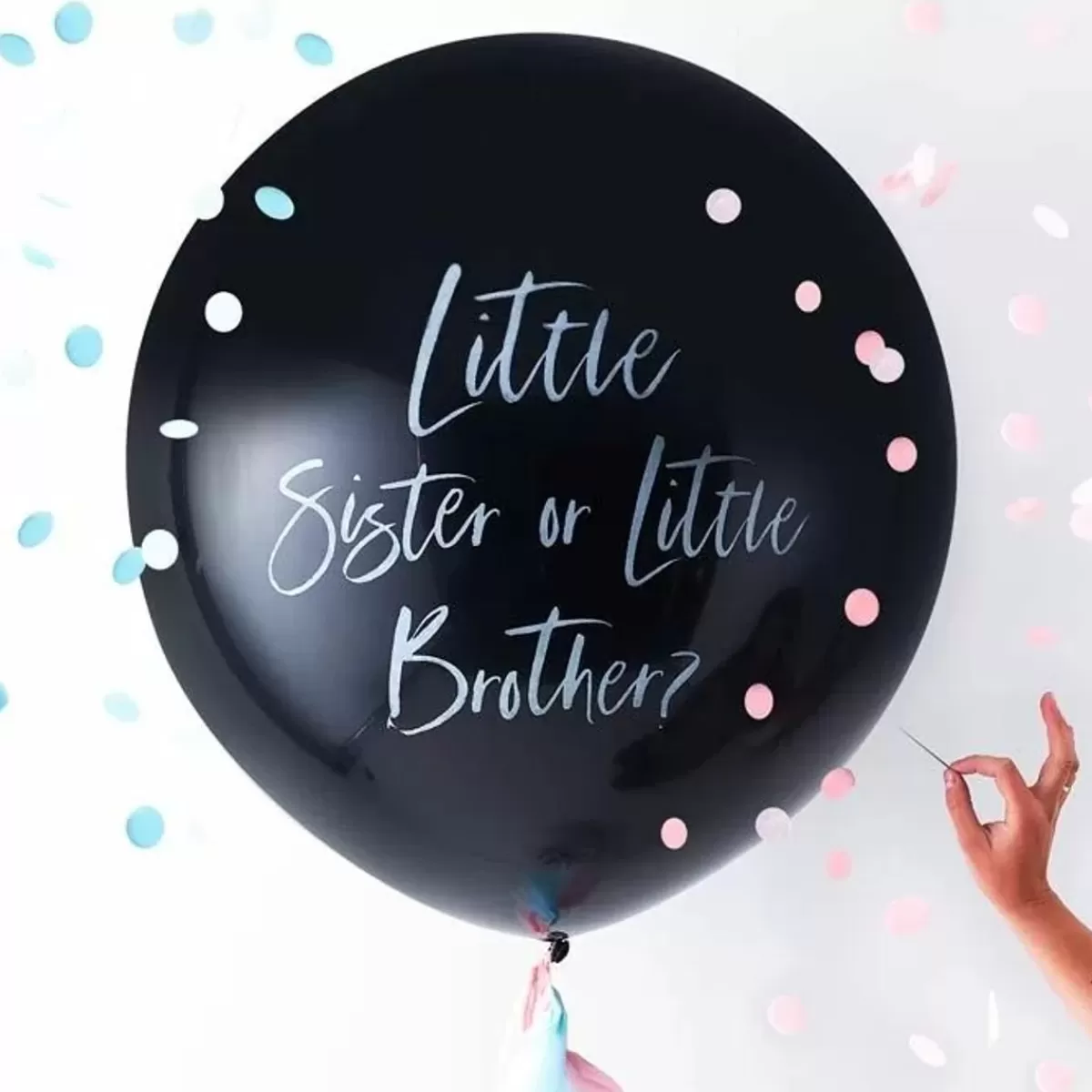 Twinkle Twinkle-Ginger Ray Gender Reveal Ballon Brother Or Sister Twinkle