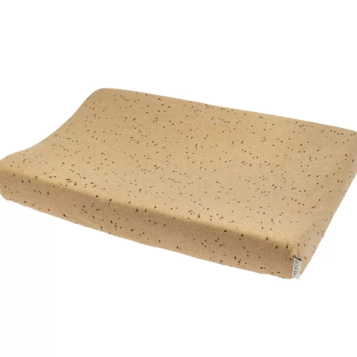 Aankleedkussens & Hoezen-Meyco Hoes Voor Aankleedkussen In Toffee Kleur Met Mini Spot Patroon