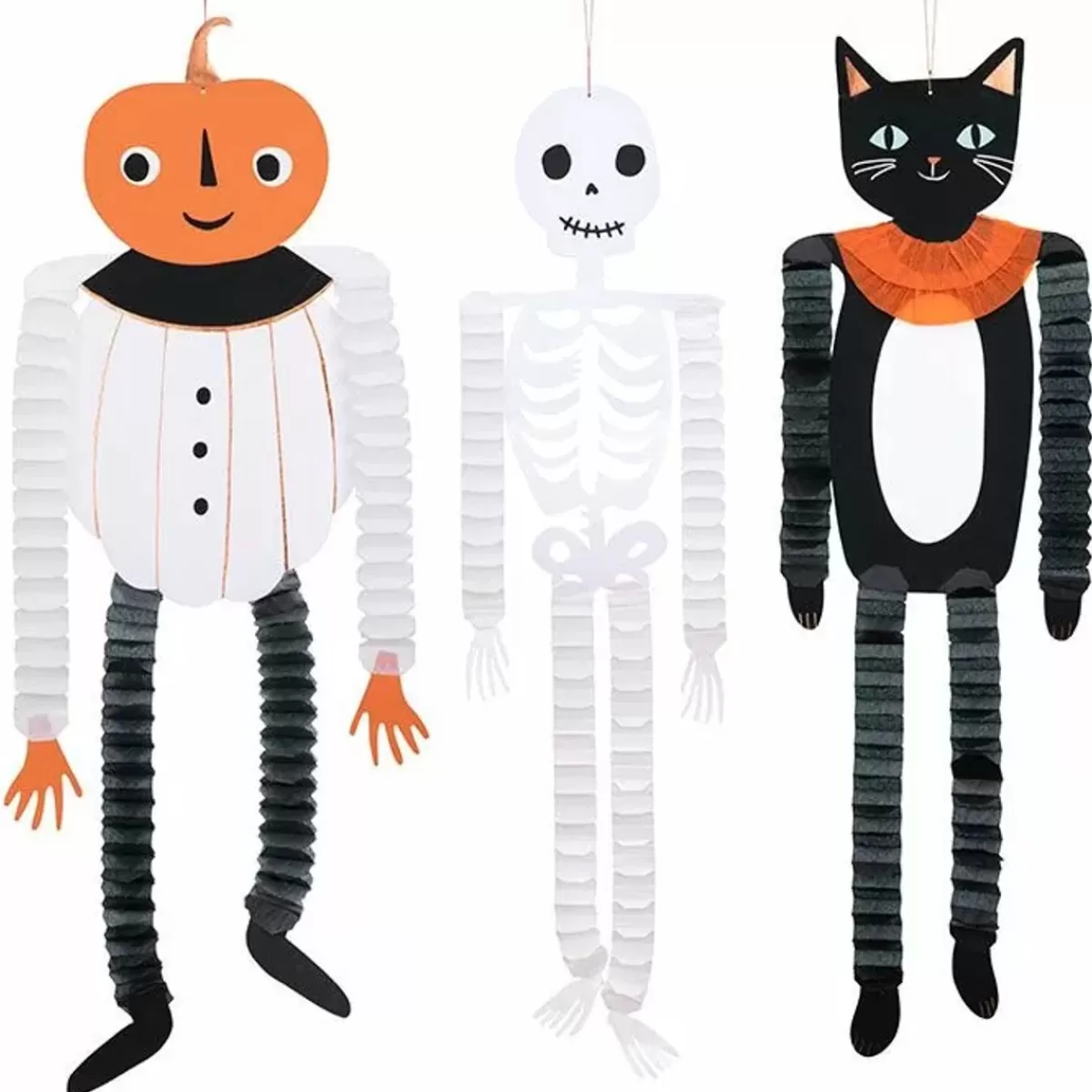 Halloween-Meri Meri Honeycombs Vintage Halloween (3St)