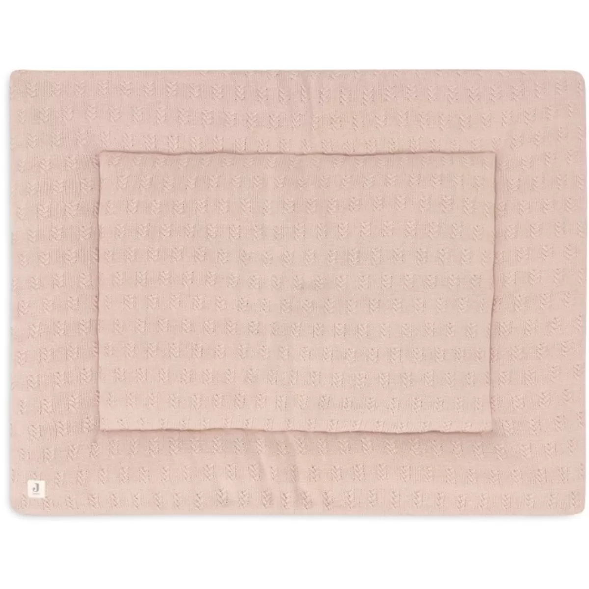 Speelkleden-Jollein Boxkleed Grain Knit Wild Rose 75X95Cm