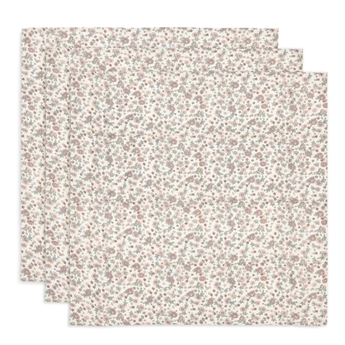 Hydrofiele Doeken-Jollein Hydrofiele Doeken Retro Flowers (3St)