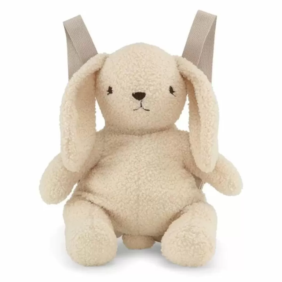 Kinderrugzakken-Konges Slojd Bunny Rugzak | Zacht & Pluizig