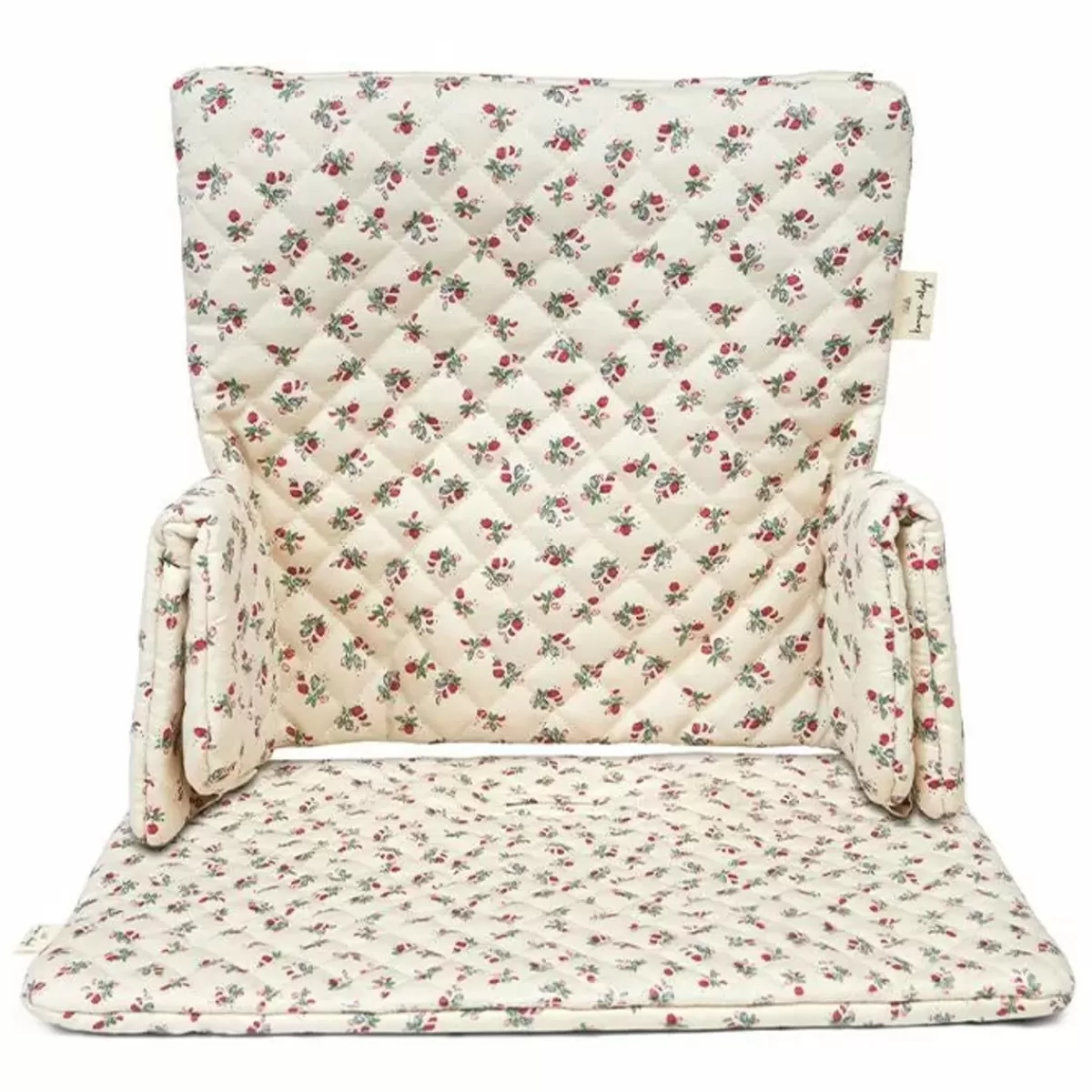 Eetstoelen & Accessoires-Konges Slojd Eetstoelkussen Fleur Tricolore
