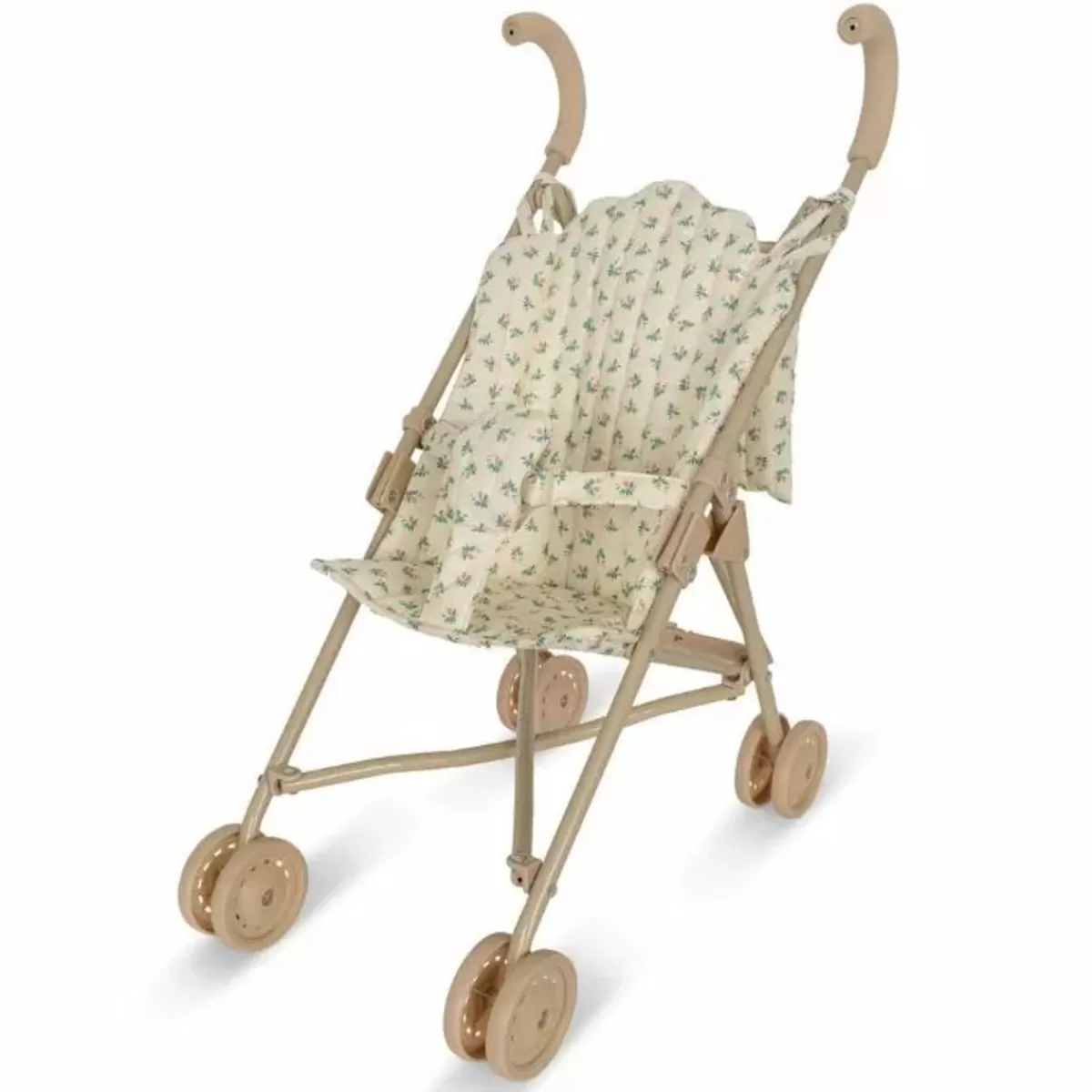 Poppen & Accessoires-Konges Slojd Poppenbuggy Fleur Colore - Vintage Bloemenprint