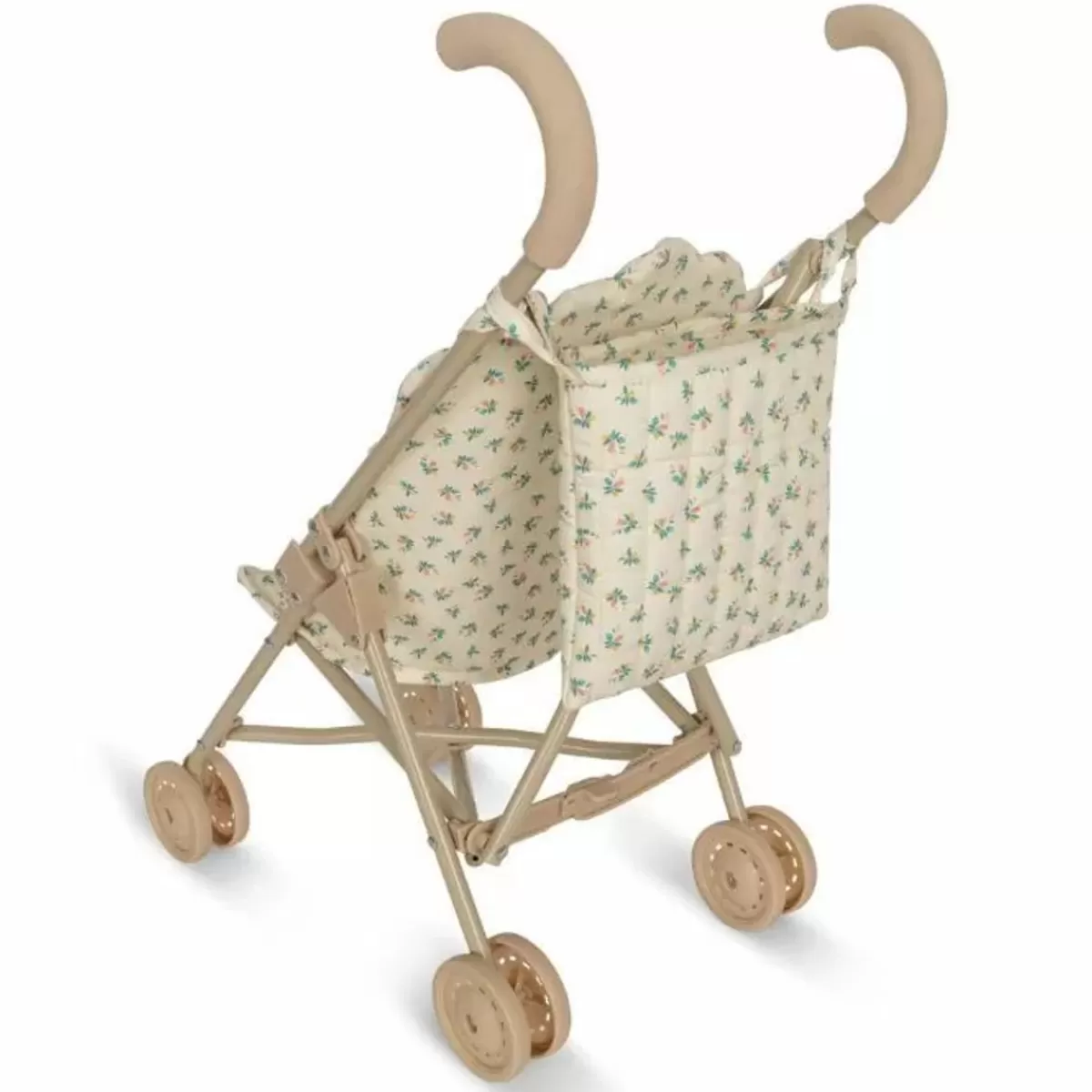 Poppen & Accessoires-Konges Slojd Poppenbuggy Fleur Colore - Vintage Bloemenprint