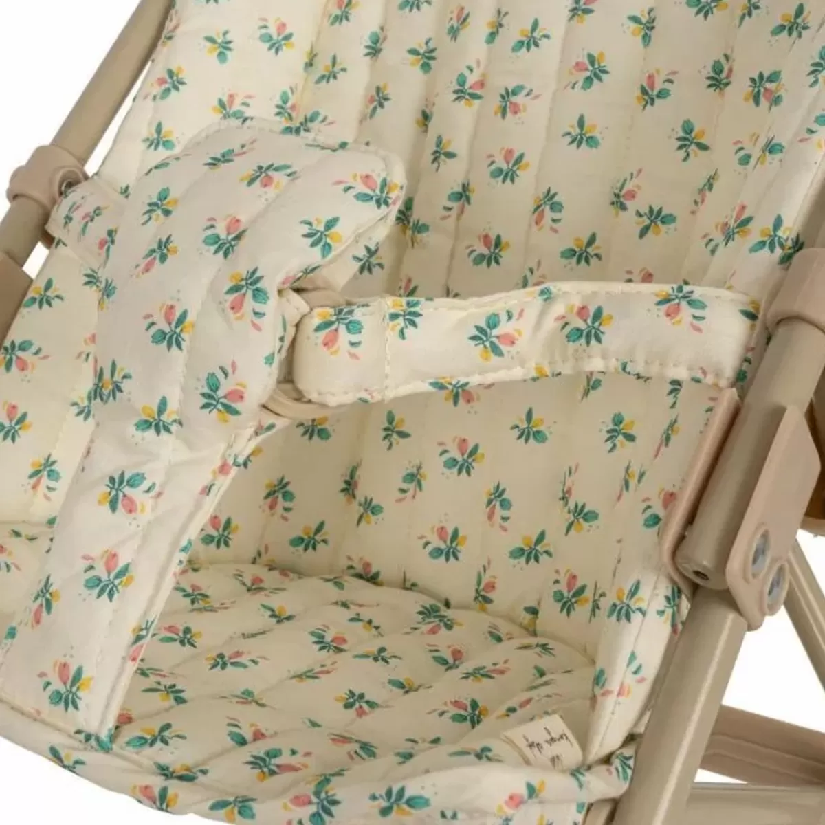 Poppen & Accessoires-Konges Slojd Poppenbuggy Fleur Colore - Vintage Bloemenprint
