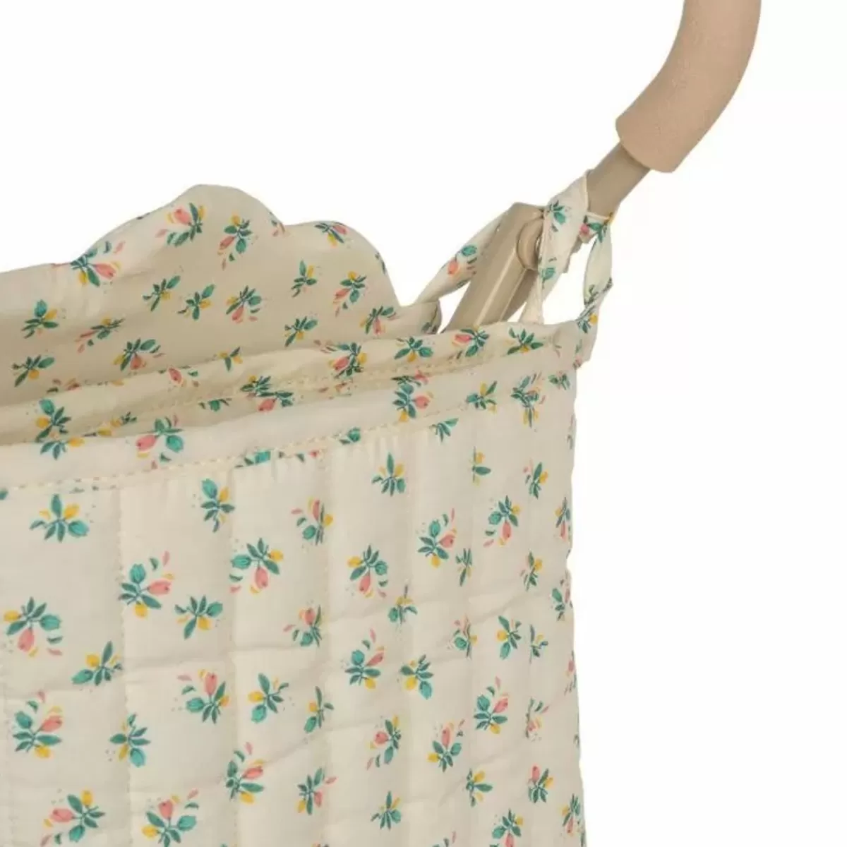 Poppen & Accessoires-Konges Slojd Poppenbuggy Fleur Colore - Vintage Bloemenprint