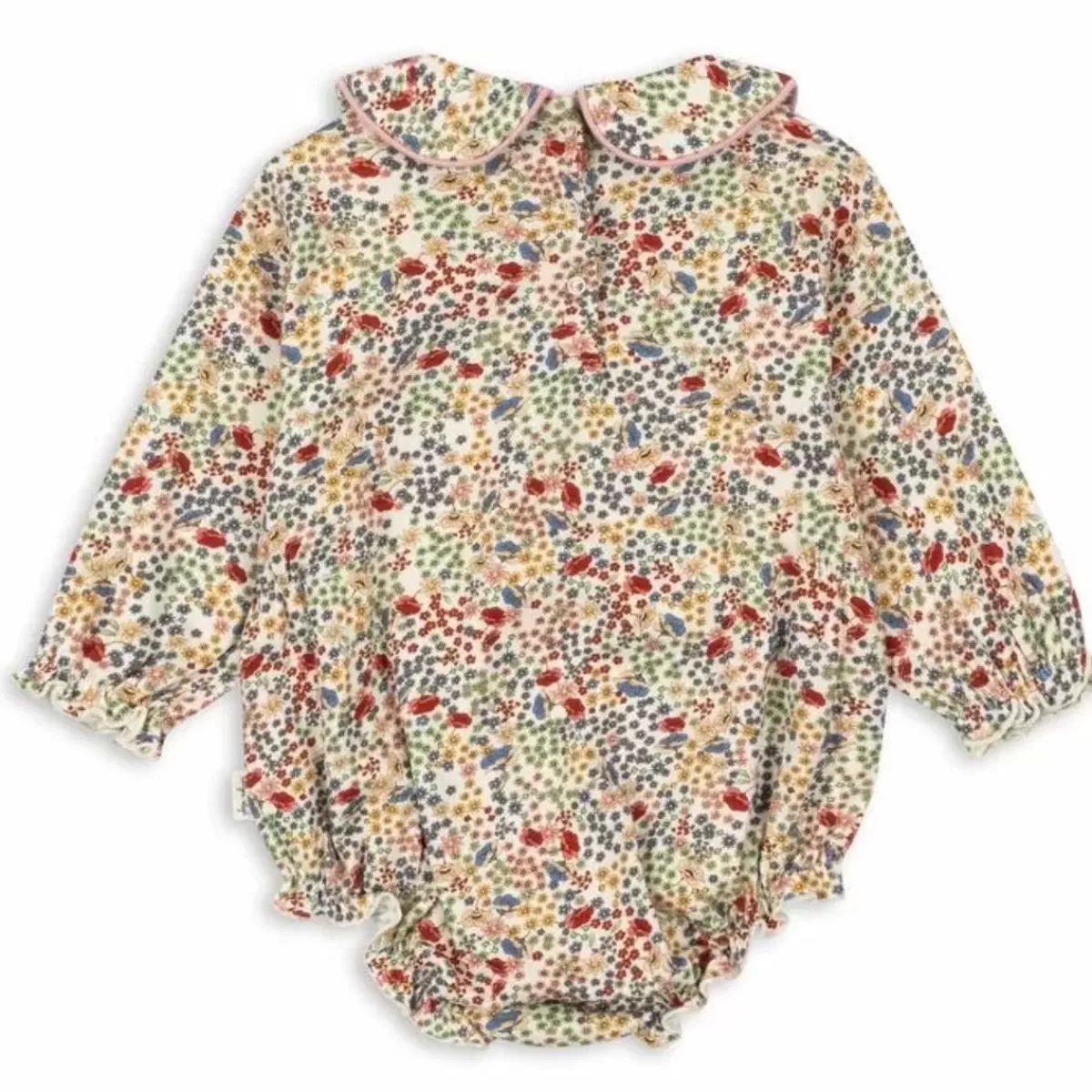 Rompers & Boxpakjes-Konges Slojd Romper Alfie Frill Vivi Ete - Bestel Nu De Perfecte Zomeroutfit
