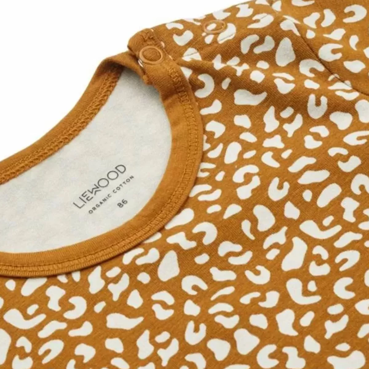 Rompers & Boxpakjes-Liewood Rompers Korte Mouw Yanni Mini Leo/Caramel Mix (2St)