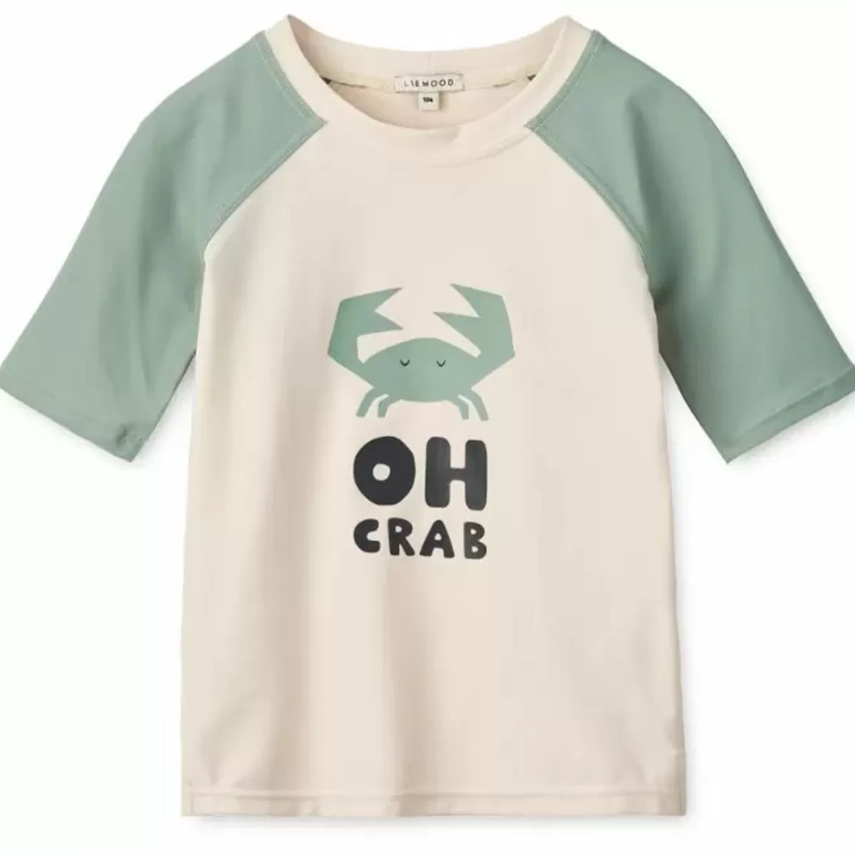Zwemkleding-Liewood Zwemshirt Korte Mouw Noah Sandy/Peppermint Bestellen - Ontdek Nu!