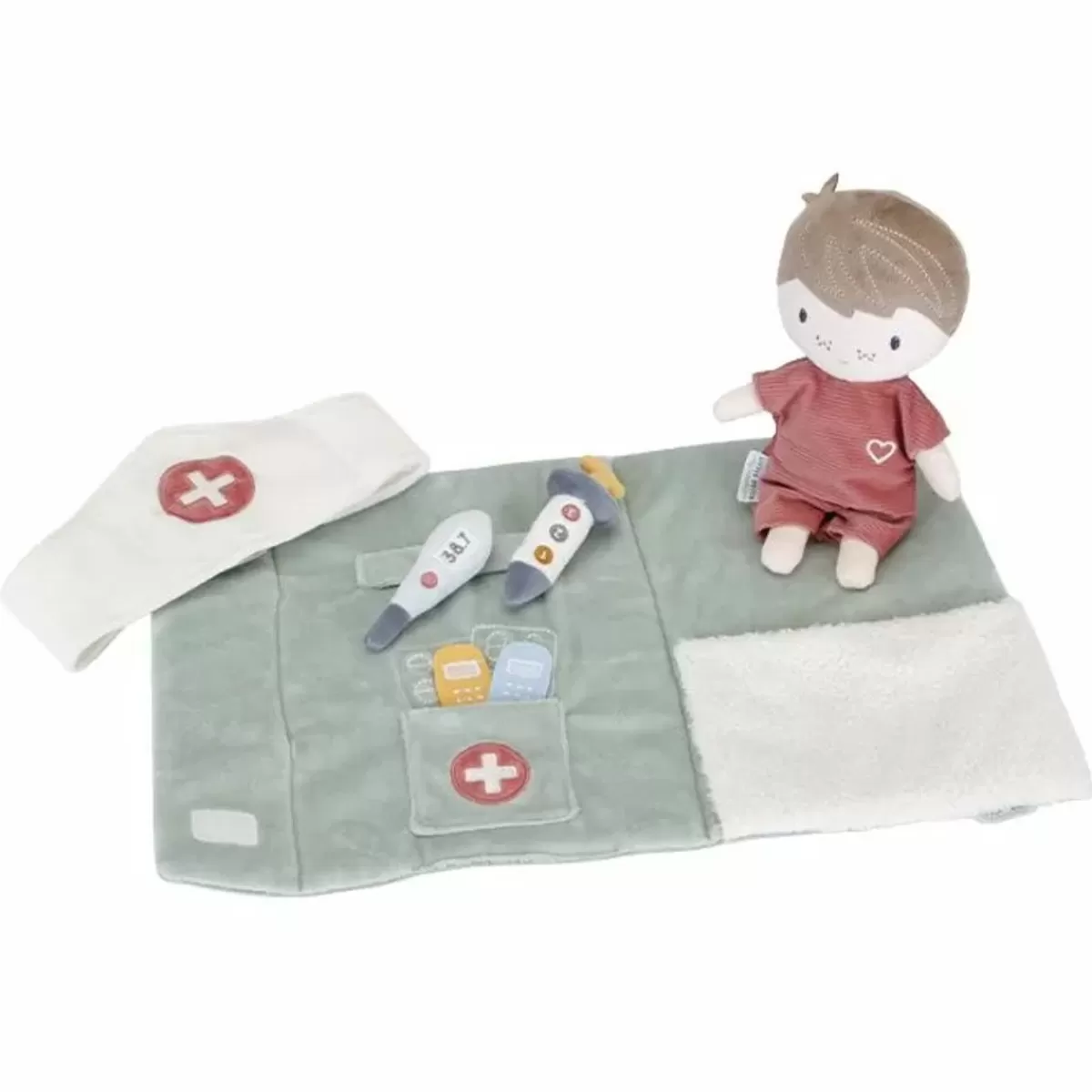 Poppen & Accessoires-Little Dutch Dokters Pop Set