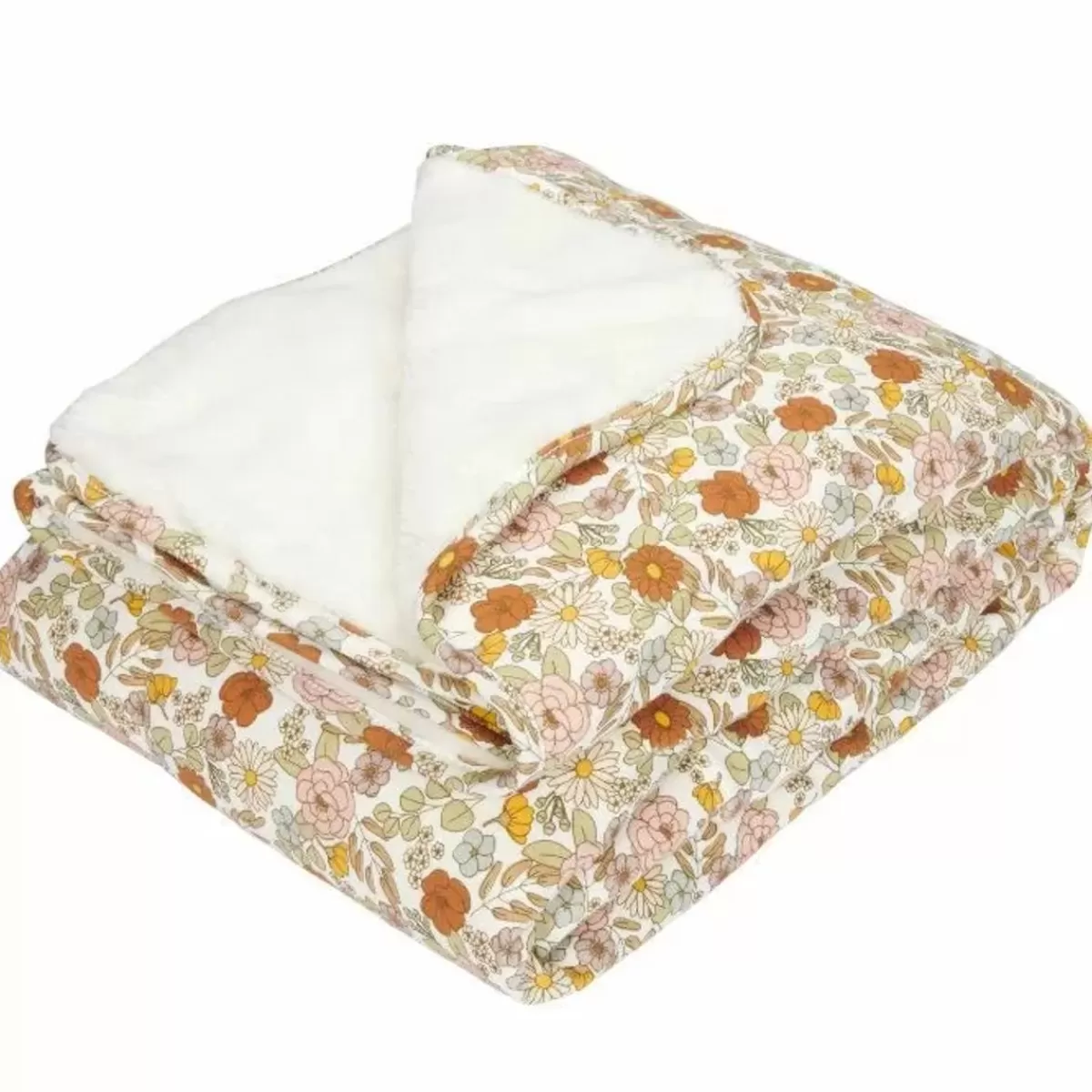 Dekentjes-Little Dutch Ledikantdeken Vintage Little Flowers
