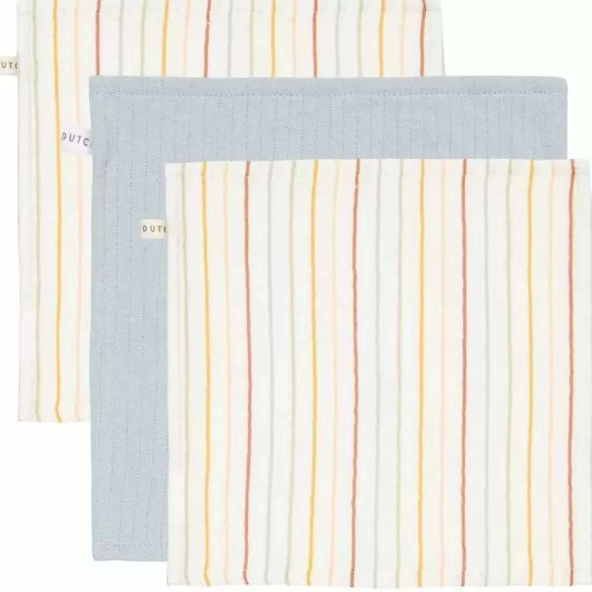 Hydrofiele Spuugdoekjes-Little Dutch Spuugdoekjes Vintage Sunny Stripes/Blue
