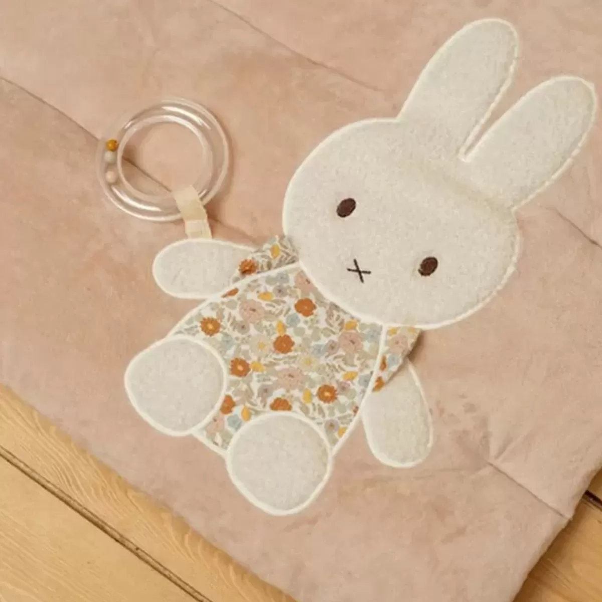 Speelkleden-Little Dutch X Nijntje Vintage Flowers Boxkleed