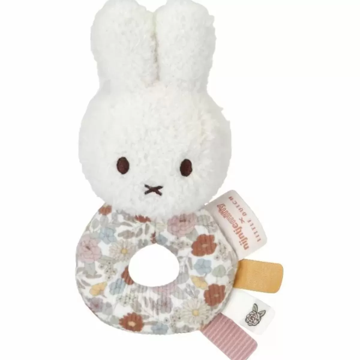 Kraamcadeau Meisje-Little Dutch X Nijntje Vintage Flowers Rammelaar