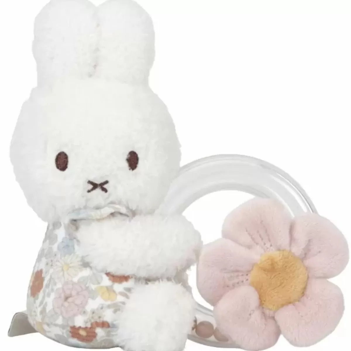Kraamcadeau Meisje-Little Dutch X Nijntje Vintage Flowers Ringrammelaar