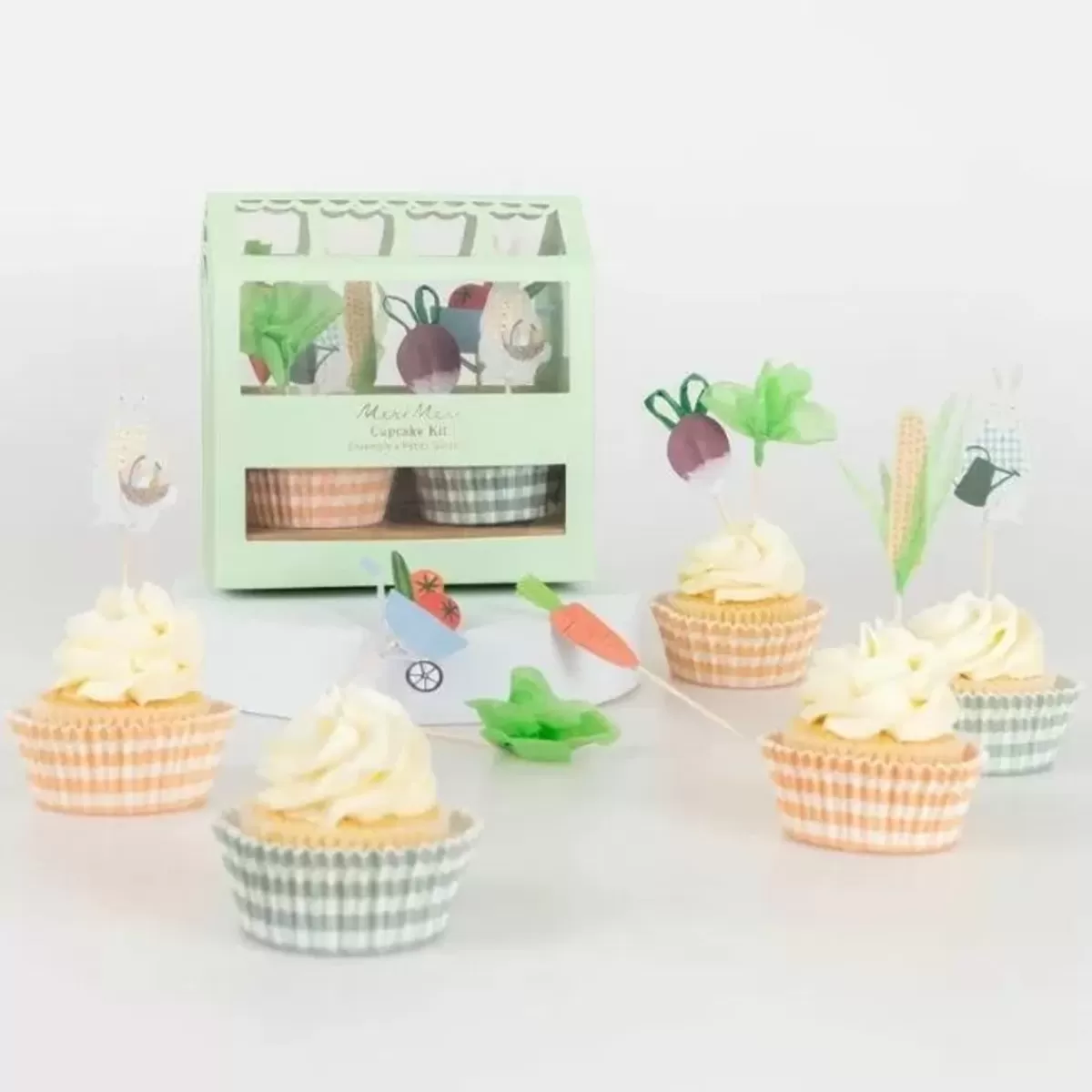 Pasen-Meri Meri Easter Bunny Cupcake Set - Pasen In Een Doosje