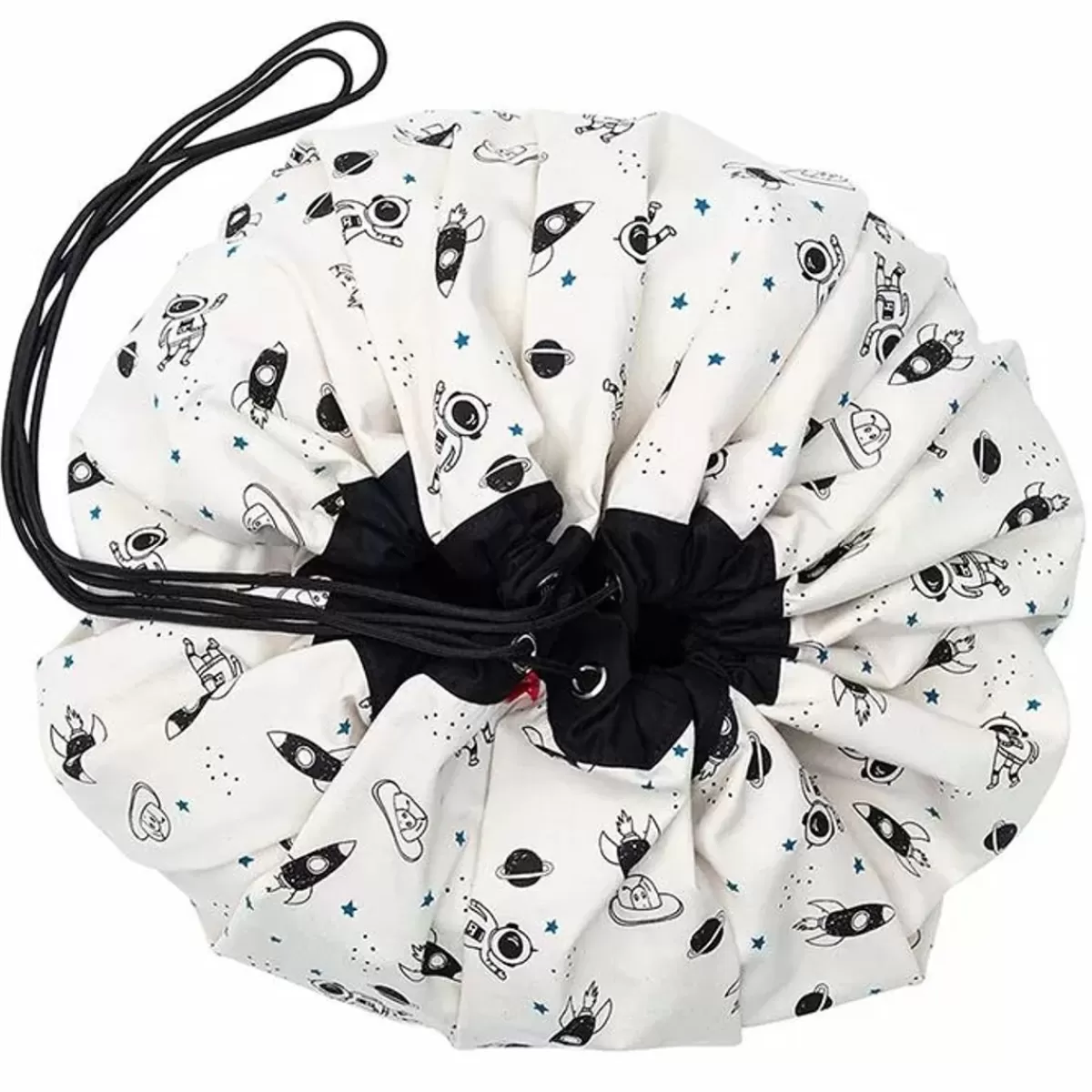 Speelkleden-Play & Go Play & Go Opbergzak En Speelmat Ruimte Glow In The Dark