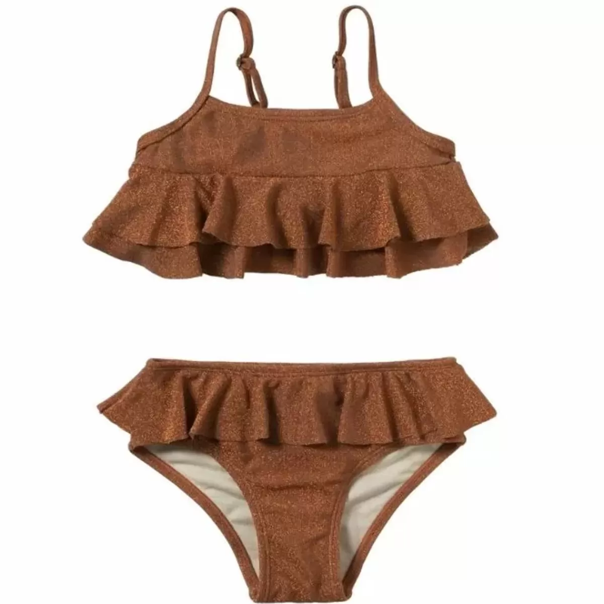 Zwemkleding-Salted Stories Sami Glitter Bikini | Maat 98/104 | Kindervriendelijke Glitters | Upf50+