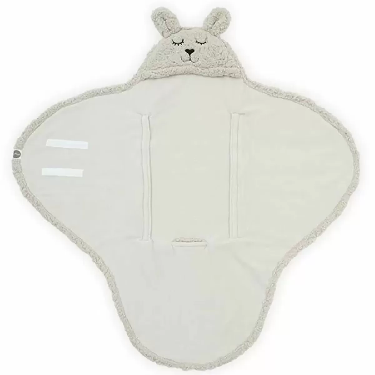 Dekentjes-Jollein Wikkeldeken Bunny Nougat