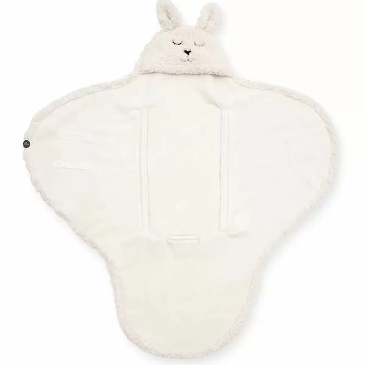 Dekentjes-Jollein Wikkeldeken Bunny Off-White