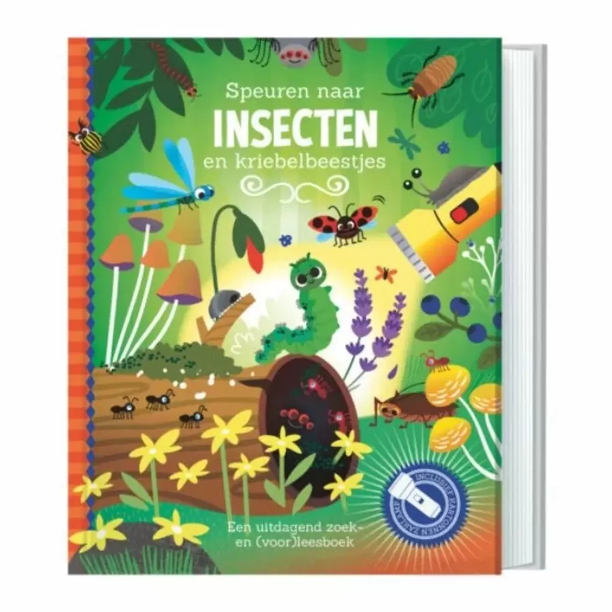 Educatief Speelgoed-Lantaarn Publisher Zoekboek Speuren Naar Insecten