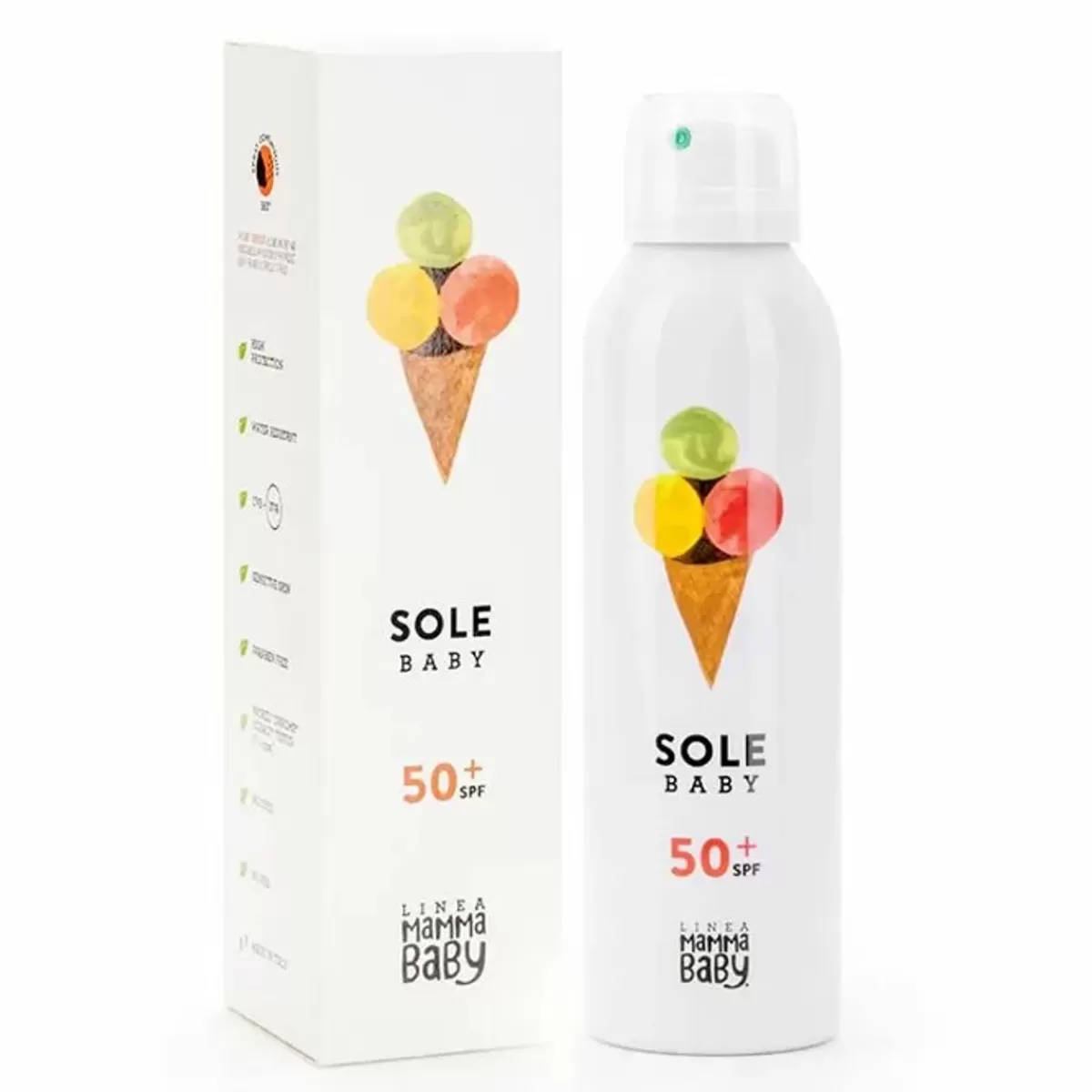 Verzorgingsproducten-Linea mama baby Zonnebrand Baby & Kids Spf50 (150Ml) Linea Mamma Baby